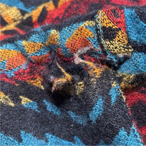 Pendelton X Opening Ceremony Jacket Women’s Small Aztec Print Wool  USA MADE - Picture 6 of 8